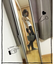 朝からワックスがけコーデԅ(¯﹃¯ԅ) | その他