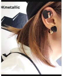 HOOKmetallic | ピアス（両耳用）