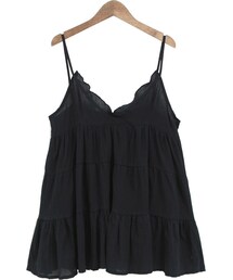 Dailyabout | シャーリングディテールノースリーブワンピース(ワンピース)