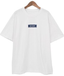 Dailyabout | ラウンドネックロゴポイント半袖Tシャツ(Tシャツ/カットソー)