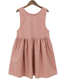 Dailyabout | バッグボタンポイントノースリーブワンピース(ワンピース)