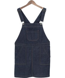 Dailyabout | ストレートフィットデニムサロペットスカート(サロペット/オーバーオール)