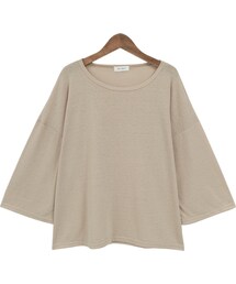 Dailyabout | ルーズフィットドロップショルダー９分袖Tシャツ(Tシャツ/カットソー)