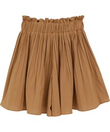 Dailyabout | ハイウエストウエストゴムプリーツキュロットパンツ(その他パンツ)