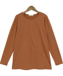 Dailyabout | ベーシックラウンドネック長袖Tシャツ(Tシャツ/カットソー)
