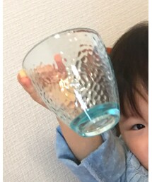 ニトリのガラス風コップ✳︎ | グラス/マグカップ/タンブラー