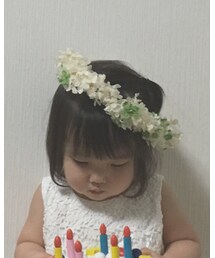 ママの結婚式のお古 笑 | その他ヘアアクセサリー