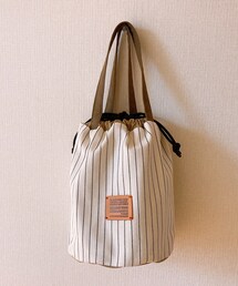 Handmade | 巾着バックが欲しくて作ってみました(バッグ)