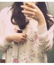 ホワイトカーディガン(カーディガン/ボレロ)