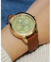 TORY BURCH | ナイロンストラップ⇨レザーストラップへ変更☺︎(アナログ腕時計)