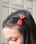 Stroberi Accessories | Red Bow(Hair clips)