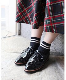 MODE KAORI | プラットフォームレースアップシューズ(その他シューズ)