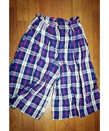 古着 | 青チェックだぼだぼパンツ(その他パンツ)