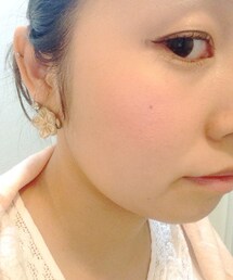 フラワーピアス(ピアス(両耳用))