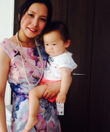 H&M | フラワーワンピ(ワンピース)