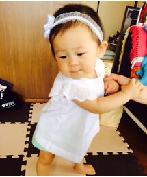 GAP | 肩フリルチュニック(Tシャツ/カットソー)