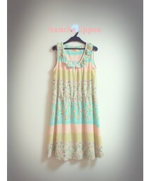 franchelippee | ブーケノースリOP(ワンピース)