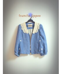 franchelippee | レースVブルゾン(ブルゾン)