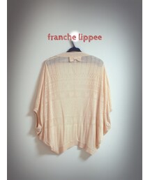 franchelippee | レーシーネコ変型カーデ(トップス)