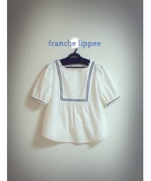 franchelippee | やさしいセーラーブラウス(トップス)