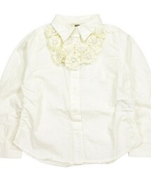 お花モチーフshirt(シャツ/ブラウス)