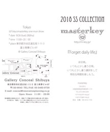 18SS masterkey展示会🆕 | Forget daily life(その他)