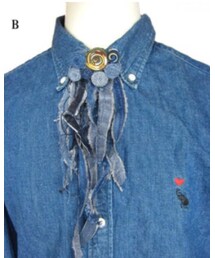 masterkey | フリンジチョーカー(デニム×ネクタイ)(ネクタイ)