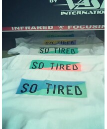 SO TIRED | "SO TIRED Standerd Logo" S/S TEE(Tシャツ/カットソー)