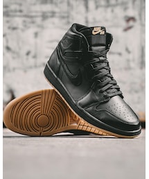 NIKE | AIR JORDAN 1 RETRO HIGH OG BLACK/GUM(スニーカー)