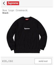 Supreme | Box Logo Crewneck(スウェット)