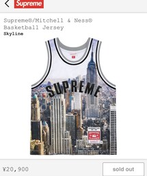 Supreme  | Supreme®/Mitchell & Ness® Basketball Jersey (タンクトップ)
