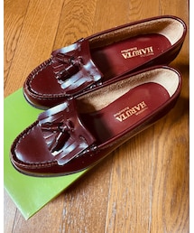 HARUTA | 明るめの赤茶タッセルさん(ローファー)