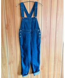 Another Edition | 青めのタイトめオーバーオール(サロペット/オーバーオール)