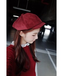 復古燈芯絨(ハンチング/ベレー帽)