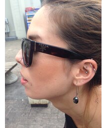 プラダ サングラス(ピアス（両耳用）)