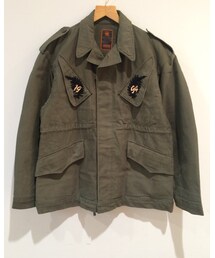 ジャケットのフロント | ミリタリージャケット