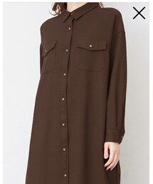 GU | シャツワンピース