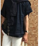 無印良品(ムジルシリョウヒン)の「トップス(Tシャツ/カットソー)」