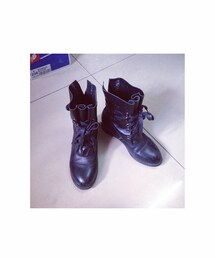 VINTAGE | vintage black leather boots(ブーツ)
