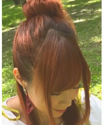 SUMMERハーフアップstyle★ | ヘアアクセサリー