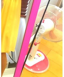 ピンクの扇風機(カワイイ) | 生活家電