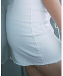 white skirt | (裙子)