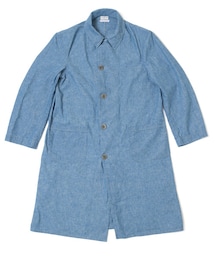 HELLER'S CAFE | HC-170 1920's MONARCH NY Shop Coat O/W (SAX/CHAMBRAY) (その他アウター)