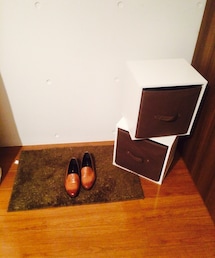 MORGAN HOMME | 黒クロコオペラパンプス(ドレスシューズ)