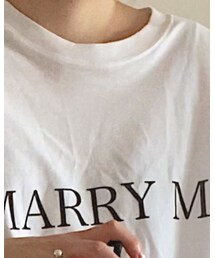 MARRY ME | Tシャツ/カットソー