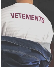 VETEMENTS | Tシャツ/カットソー
