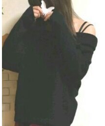 Honeys | オフショルダーニット(ニット/セーター)