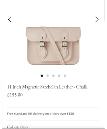 The Leather Satchel | メッセンジャーバッグ