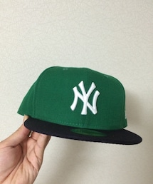 NEW ERA | 緑×白×紺カラー(キャップ)