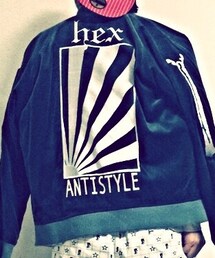 Hex Anti Style | 日の丸ヘックスシルバーカラー(その他トップス)